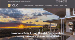 Desktop Screenshot of kalialiving.com